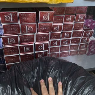 bao cao su olo đỏ - hộp 10 cái - ( phiên bản tiếng anh )
