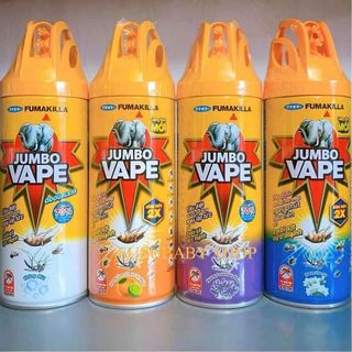 [Jumbo] COMBO 6 Bình xịt côn trùng jumbo hương hoa 600ml an toàn mùi thơm dịu nhẹ