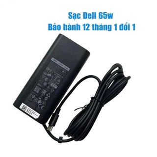 Sạc Dell Type C 65W Oval Sạc Laptop Dell Type C 19.5V 3.25A/4.62A/6.67A 65WH/90W/130W - Sạc nhanh, BH 12 TH