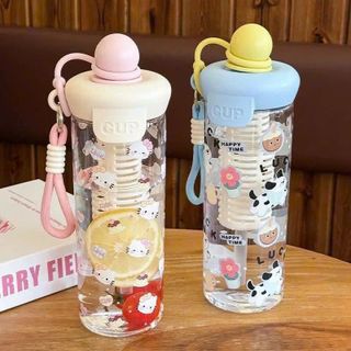 BÌNH NƯỚC NHỰA NẮP TRÒN XCUP 600ML (T100)