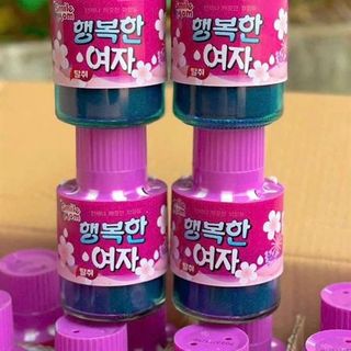 Lọ Thả Bồn Cầu Hàn Quốc, Làm Sạch Khử Mùi Diệt Khuẩn - Màu Tím