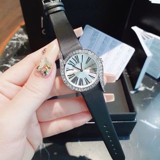 XẢ KHO ĐỒNG HỒ NỮ NỘI ĐỊA MICHNA KASS DÂY DA MẶT VIỀN HỘT