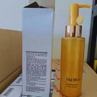 Sữa Rửa Mặt Tái Sinh Da Su:M37° Losec Summa Foam Cleanser Mini 90ml giúp làm sạch da dịu nhẹ mà vẫn giữ được độ ẩm tự nhiên