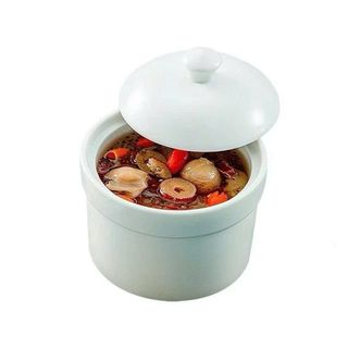 THỐ SỨ TRẮNG CHƯNG YẾN 4in