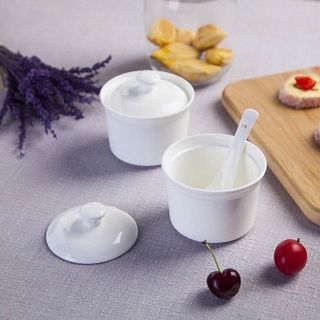 THỐ SỨ TRẮNG CHƯNG YẾN 4in