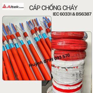 Cáp Chống Cháy Chống Nhiễu -Altek Kabel