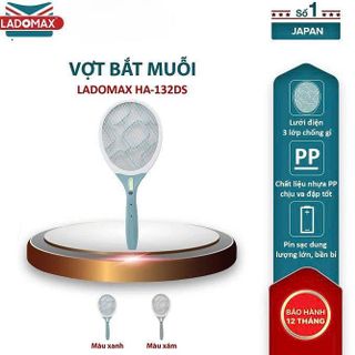 VỢT MUỖI CAO CẤP LADOMAX HA- 132DS