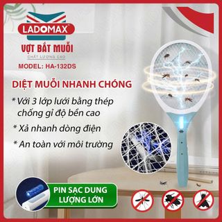 VỢT MUỖI CAO CẤP LADOMAX HA- 132DS