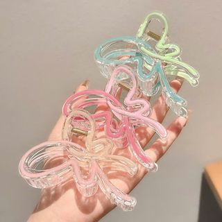 KẸP CÀNG CUA HÌNH BƯỚM MÀU THẠCH TRONG SUỐT