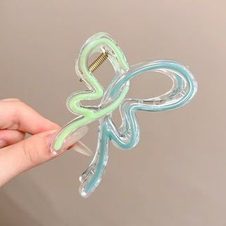 KẸP CÀNG CUA HÌNH BƯỚM MÀU THẠCH TRONG SUỐT