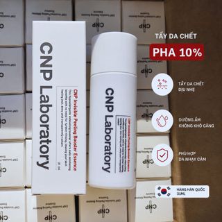 Tẩy tế bào chết CNP Invisible Peeling Booster Essence 31ml  - Gel tẩy da chết thế hệ mới PHA – Dịu nhẹ cho cả da nhạy cảm
