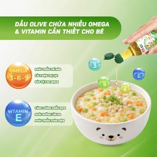 Dầu Olive Nguyên Chất Thôn Xanh Chai 60ml Ép Lạnh Từ ITALIAN OLIVE cho bé ăn dặm Làng Chài Xưa