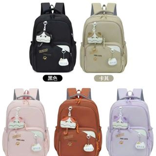 BALO MÈO SIÊU CUTE KÈM VÍ MINI, A2622 HOT TREND, ĐI HỌC ĐI CHƠI ĐỀU XINH