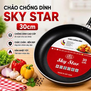 CHẢO CHỐNG DÍNH SKY STAR 30cm
