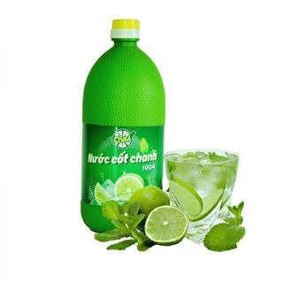 Nước Cốt Chanh CHAVI 100A chai 1 lit Thùng 6 chai