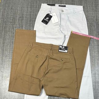 Mẫu Quần kaki dài nam co giãn , slim.
