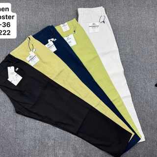 Quần dài Linen nam.  Fom suông.  Chất vải linen mềm - mát - ko nhăn.