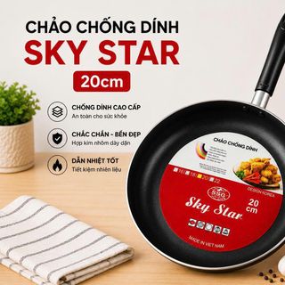 CHẢO CHỐNG DÍNH SKY STAR 20cm