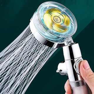 VÒI HOA SEN TĂNG ÁP CÁNH QUẠT VÀNG KHÔNG DÂY (T200)