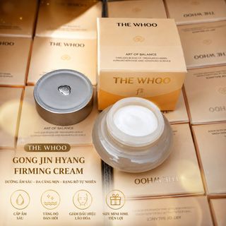 Kem dưỡng Whoo vàng Whoo Gong Jin Hyang Firming Cream mini 10ml cấp ẩm, tăng độ đàn hồi, chống lão hóa