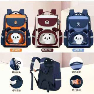 🐼 BALO CHỐNG GÙ GẤU PANDA SIÊU DỄ THƯƠNG A2937, FORM ĐẸP, NGĂN RỘNG RÃI