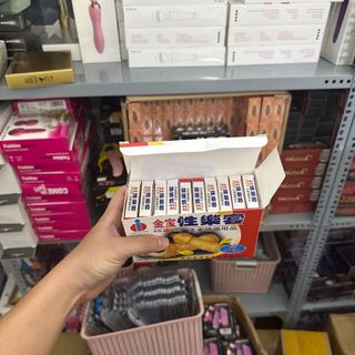 bao cao su gold gai chính hãng - hộp 2 cái