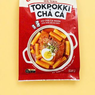 Tokpokki chả cá 340g - Thùng 30 gói