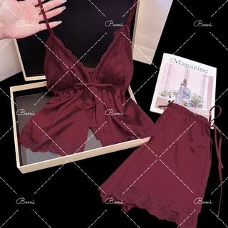 Set Bộ Ngủ Lụa quảng châu loại1