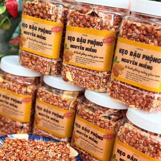 🥜✨ ĐẬU PHỘNG NGUYÊN MIẾNG – GIÒN BÙI, THƠM NGON ĐẬM VỊ 450g