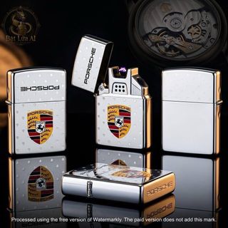 Bộ 3in1: Bật lửa plasma + Zippo + Tẩu lọc