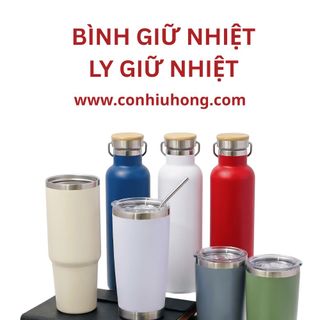 Bình Giữ Nhiệt In Logo – Quà Tặng Doanh Nghiệp Số Lượng Lớn