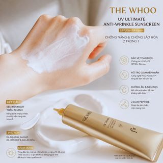 Kem chống nắng chống nhăn chống lão hoá UV Ultimate Anti-Wrinkle Sunscreen SPF50+, PA++++