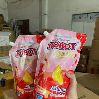 Nước Xả Vải Túi Robot 1kg6 Màu Đỏ Full Vat