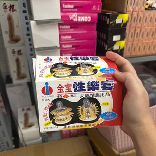 bao cao su gold gai chính hãng - hộp 2 cái