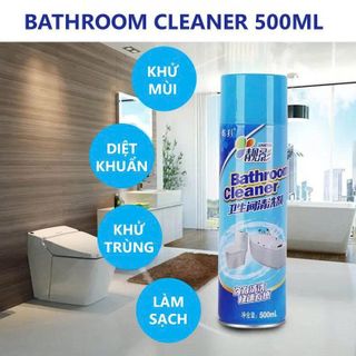 CHAI XỊT TẨY VỆ SINH NHÀ TẮM BỌT TUYẾT ĐA NĂNG (T24)