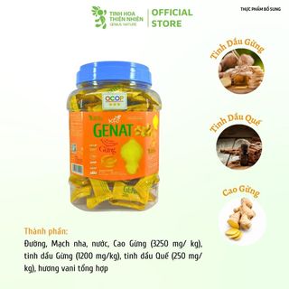 Kẹo Gừng Genat (Hủ 300 viên) - Genat - Tinh Hoa Thiên Nhiên