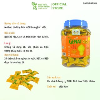 Kẹo Gừng Genat (Hủ 300 viên) - Genat - Tinh Hoa Thiên Nhiên