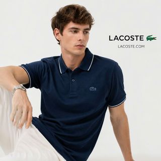 POLO NAM. Chất liệu cotton gai dệt kim cao cấp.