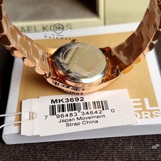 ĐỒNG HỒ NỮ CAO CẤP MICHAEL MẶT TRÒN MINI FULL ĐÁ HỒNG VÀNG FULLBOX
