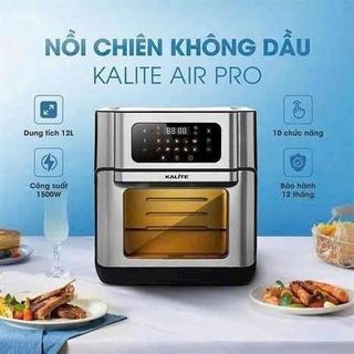 NỒI CHIÊN KHÔNG DẦU KALITE AIR PRO - DUNG TÍCH 12 Lít