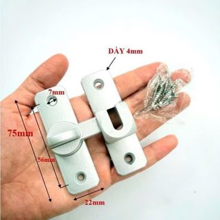 Khóa cửa chống trộm chống đục lỗ  Khóa chốt lật