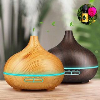 MÁY XÔNG TINH DẦU VÁN GỖ ĐIỀU KHIỂN TỪ XA