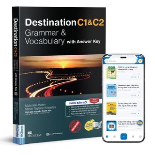 Sách - Destination C1&C2 Grammar and Vocabulary (Kèm Đáp Án) Tặng Audio và bài tập thực hành MCBooks