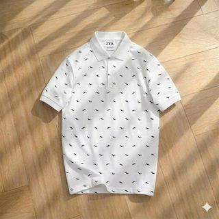 Áo polo nam.  Chất liệu 100% cotton 4c , bo dệt, in nét .