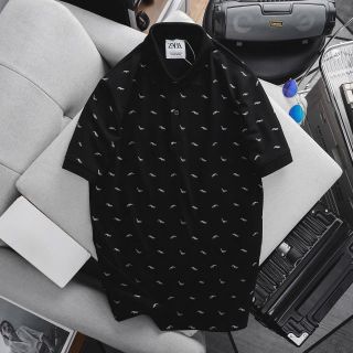 Áo polo nam.  Chất liệu 100% cotton 4c , bo dệt, in nét .