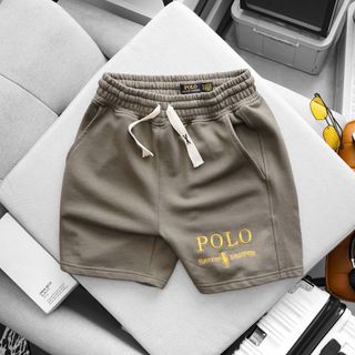SHORT POLO NAM. Chất nỉ chân Cua 100%cotton.