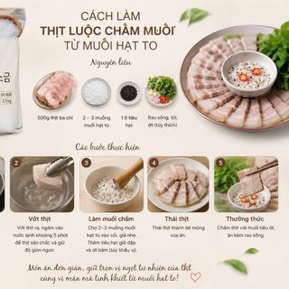 [ Muối biển thô ] muối biển