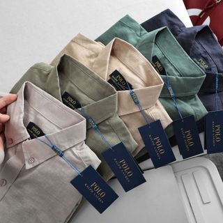 Sơmi Dài Tay POLO nam 8 Colors. Chất liệu vải lenin mịn vừa chính phẩm xịn.