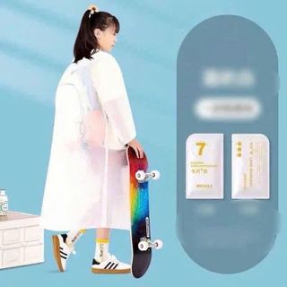 Bộ 7 chiếc áo mưa dùng một lần