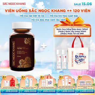 Viên Uống Sắc Ngọc Khang ++ [Hộp 120 Viên] KÈM QUÀ TẶNG